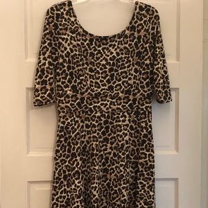 Leopard Print Dress